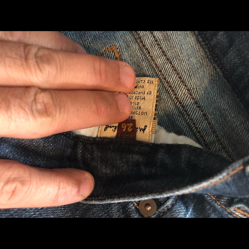 Seven for all mankind 26”x 32 inseam